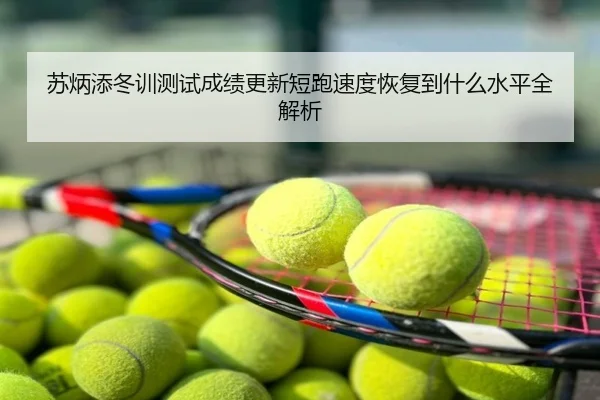 苏炳添冬训测试成绩更新短跑速度恢复到什么水平全解析